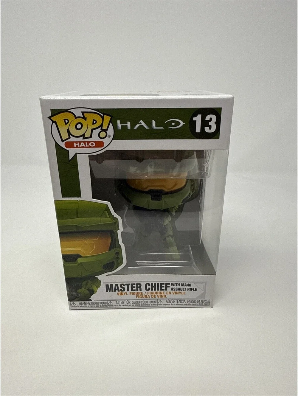 Funko POP! Halo Master Chief #13 w/ MA40 Assault Rifle Vinyl Figure